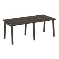 Onix Wood OW.PRG-2.1 (Дуб Мали/Дуб темный) Стол переговорный, 2 столешницы, опоры - массив дерева