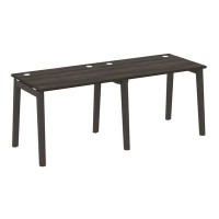 Onix Wood OW.RS-2.1.7 (Дуб Мали/Дуб темный) Рабочая станция, опоры - массив дерева