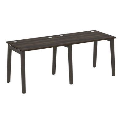 Onix Wood OW.RS-2.1.7 (Дуб Мали/Дуб темный) Рабочая станция, опоры - массив дерева