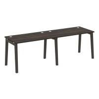 Onix Wood OW.RS-2.2.7 (Дуб Мали/Дуб темный) Рабочая станция, опоры - массив дерева