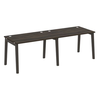 Onix Wood OW.RS-2.2.8 (Дуб Мали/Дуб темный) Рабочая станция, опоры - массив дерева