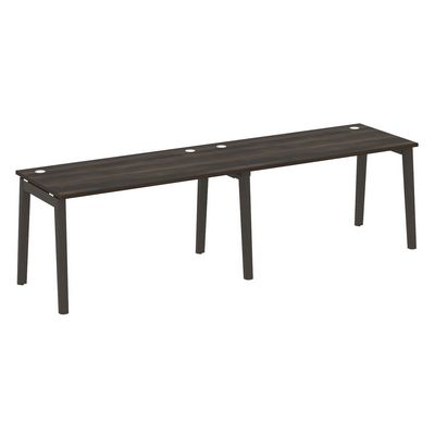 Onix Wood OW.RS-2.3.7 (Дуб Мали/Дуб темный) Рабочая станция, опоры - массив дерева