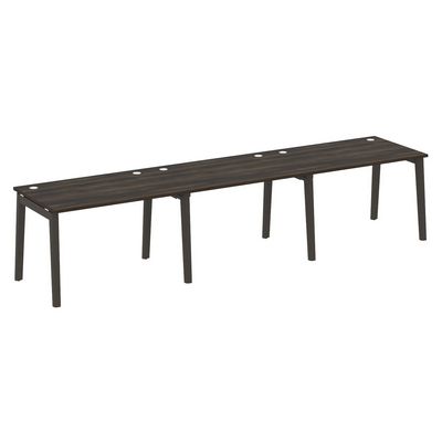 Onix Wood OW.RS-3.2.8 (Дуб Мали/Дуб темный) Рабочая станция, опоры - массив дерева