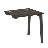 Onix Wood OW.SPR-0.7 (Дуб Мали/Дуб темный) Стол-приставка к опорным элементам, опоры - массив дерева