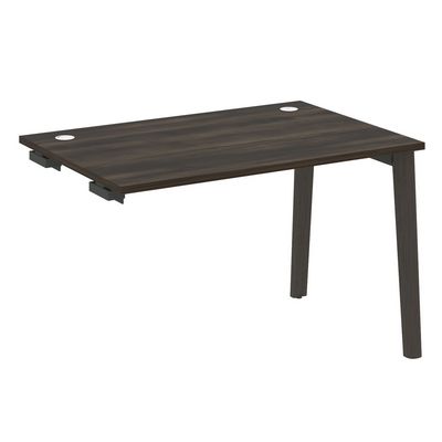 Onix Wood OW.SPR-2.8 (Дуб Мали/Дуб темный) Стол-приставка к опорным элементам, опоры - массив дерева