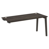 Onix Wood OW.SPR-4.7 (Дуб Мали/Дуб темный) Стол-приставка к опорным элементам, опоры - массив дерева