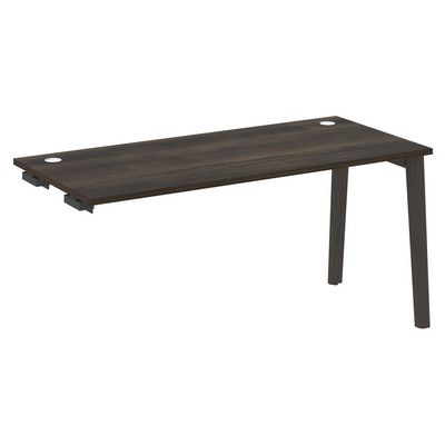 Onix Wood OW.SPR-4.7 (Дуб Мали/Дуб темный) Стол-приставка к опорным элементам, опоры - массив дерева