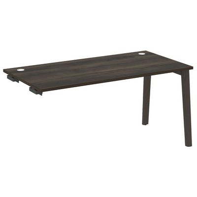 Onix Wood OW.SPR-4.8 (Дуб Мали/Дуб темный) Стол-приставка к опорным элементам, опоры - массив дерева