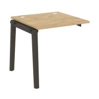 Onix Wood OW.1.NRS-0.8 (Тиквуд светлый/Дуб темный) Наборный элемент рабочей станции, опоры - массив дерева