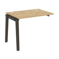 Onix Wood OW.1.NRS-1.7 (Тиквуд светлый/Дуб темный) Наборный элемент рабочей станции, опоры - массив дерева