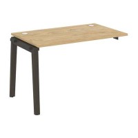 Onix Wood OW.1.NRS-2.7 (Тиквуд светлый/Дуб темный) Наборный элемент рабочей станции, опоры - массив дерева