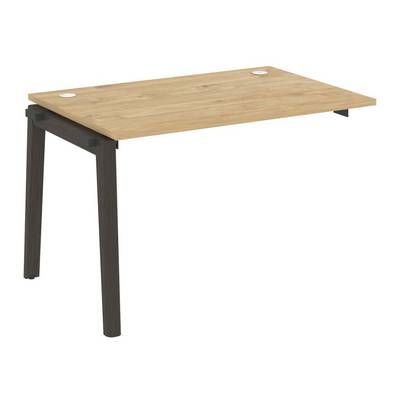 Onix Wood OW.1.NRS-2.8 (Тиквуд светлый/Дуб темный) Наборный элемент рабочей станции, опоры - массив дерева