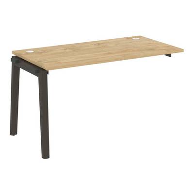 Onix Wood OW.1.NRS-3.7 (Тиквуд светлый/Дуб темный) Наборный элемент рабочей станции, опоры - массив дерева