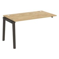 Onix Wood OW.1.NRS-3.8 (Тиквуд светлый/Дуб темный) Наборный элемент рабочей станции, опоры - массив дерева