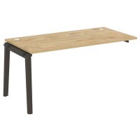 Onix Wood OW.1.NRS-4.8 (Тиквуд светлый/Дуб темный) Наборный элемент рабочей станции, опоры - массив дерева