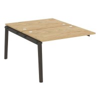 Onix Wood OW.2.NRS-2.8 (Тиквуд светлый/Дуб темный) Наборный элемент рабочей станции, опоры - массив дерева