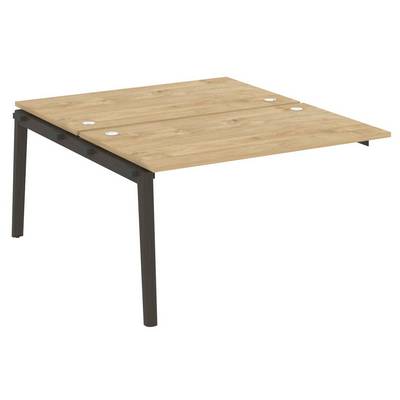 Onix Wood OW.2.NRS-3.8 (Тиквуд светлый/Дуб темный) Наборный элемент рабочей станции, опоры - массив дерева