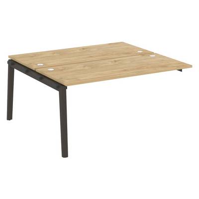 Onix Wood OW.2.NRS-4.7 (Тиквуд светлый/Дуб темный) Наборный элемент рабочей станции, опоры - массив дерева