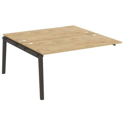 Onix Wood OW.2.NRS-4.8 (Тиквуд светлый/Дуб темный) Наборный элемент рабочей станции, опоры - массив дерева