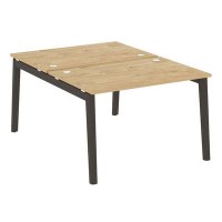 Onix Wood OW.D.RS-2.2.8 (Тиквуд светлый/Дуб темный) Рабочая станция, опоры - массив дерева