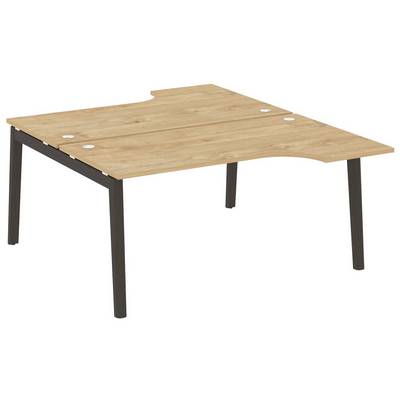 Onix Wood OW.D.SA-1 (Тиквуд светлый/Дуб темный) Рабочая станция, опоры - массив дерева