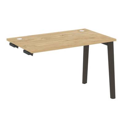 Onix Wood OW.SPR-2.7 (Тиквуд светлый/Дуб темный) Стол-приставка к опорным элементам, опоры - массив дерева