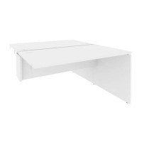 Onix O.D.SPR-3.8 (Белый Бриллиант) Стол-приставка двойной к опорным элементам