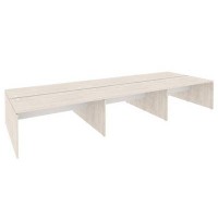 Onix O.D.RS-6.4.8 (Денвер Светлый/Белый Бриллиант) Рабочая станция