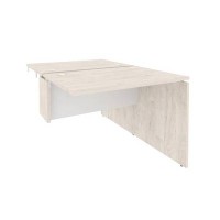 Onix O.D.SPR-1.7 (Денвер Светлый/Белый Бриллиант) Стол-приставка двойной к опорным элементам