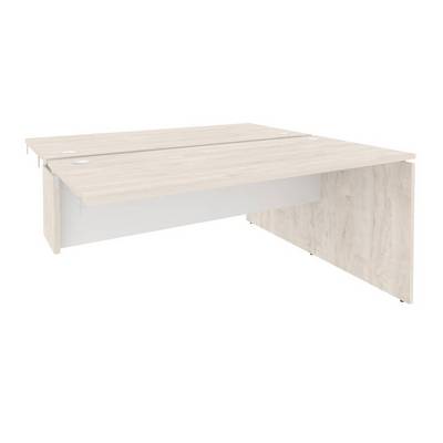 Onix O.D.SPR-4.7 (Денвер Светлый/Белый Бриллиант) Стол-приставка двойной к опорным элементам