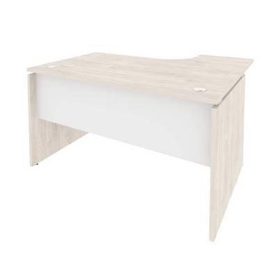 Onix O.SA-3L (Денвер Светлый/Белый Бриллиант) Стол эргономичный левый