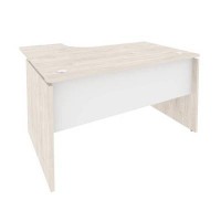 Onix O.SA-3R (Денвер Светлый/Белый Бриллиант) Стол эргономичный правый