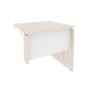 Onix O.SPR-0.7R (Денвер Светлый/Белый Бриллиант) Стол-приставка правый к опорным элементам