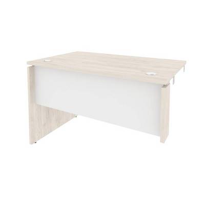 Onix O.SPR-2.7L (Денвер Светлый/Белый Бриллиант) Стол-приставка левый к опорным элементам