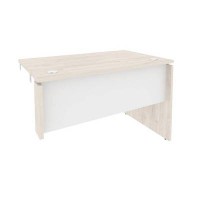 Onix O.SPR-2.7R (Денвер Светлый/Белый Бриллиант) Стол-приставка правый к опорным элементам