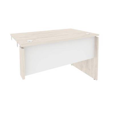 Onix O.SPR-2.7R (Денвер Светлый/Белый Бриллиант) Стол-приставка правый к опорным элементам