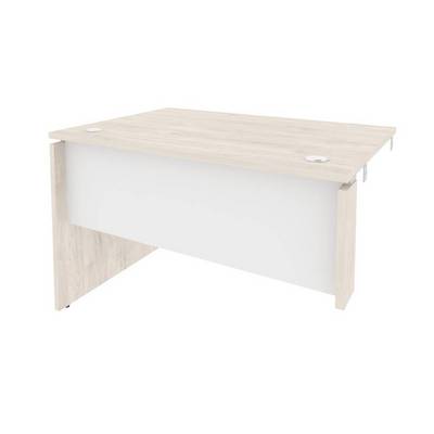 Onix O.SPR-2.8L (Денвер Светлый/Белый Бриллиант) Стол-приставка левый к опорным элементам