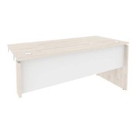 Onix O.SPR-4.7R (Денвер Светлый/Белый Бриллиант) Стол-приставка правый к опорным элементам