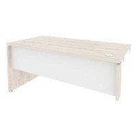 Onix O.SPR-4.8L (Денвер Светлый/Белый Бриллиант) Стол-приставка левый к опорным элементам