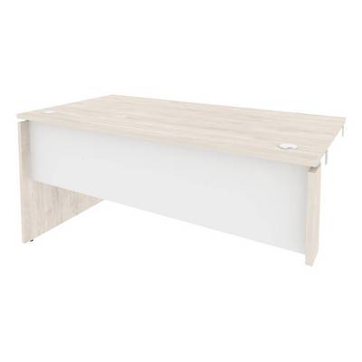 Onix O.SPR-4.8L (Денвер Светлый/Белый Бриллиант) Стол-приставка левый к опорным элементам