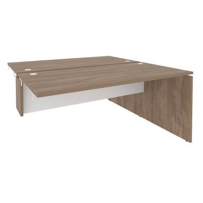 Onix O.D.SPR-4.8 (Дуб Аризона/Белый Бриллиант) Стол-приставка двойной к опорным элементам