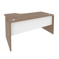 Onix O.SA-1R (Дуб Аризона/Белый Бриллиант) Стол эргономичный правый