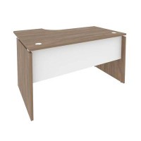 Onix O.SA-2R (Дуб Аризона/Белый Бриллиант) Стол эргономичный правый