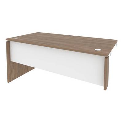 Onix O.SPR-4.8L (Дуб Аризона/Белый Бриллиант) Стол-приставка левый к опорным элементам