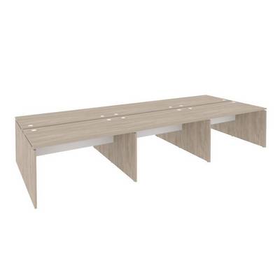 Onix O.D.RS-6.3.8 (Дуб Аттик/Белый Бриллиант) Рабочая станция