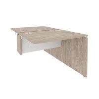 Onix O.D.SPR-1.8 (Дуб Аттик/Белый Бриллиант) Стол-приставка двойной к опорным элементам