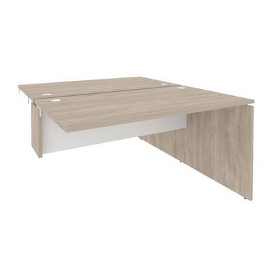 Onix O.D.SPR-3.8 (Дуб Аттик/Белый Бриллиант) Стол-приставка двойной к опорным элементам