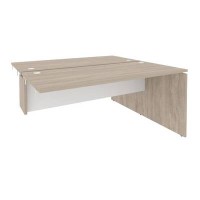 Onix O.D.SPR-4.7 (Дуб Аттик/Белый Бриллиант) Стол-приставка двойной к опорным элементам