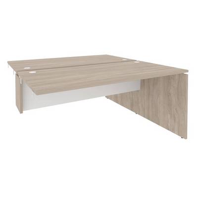 Onix O.D.SPR-4.8 (Дуб Аттик/Белый Бриллиант) Стол-приставка двойной к опорным элементам