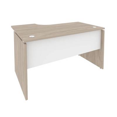 Onix O.SA-2R (Дуб Аттик/Белый Бриллиант) Стол эргономичный правый